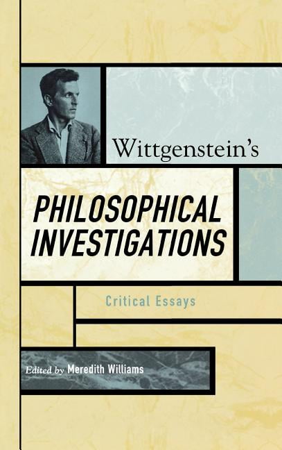 Ludwig wittgenstein philosophical investigations image