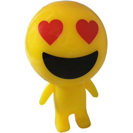 Light Up Emoji Emote Emoticon Heart Eyes Face Man Buddy Decoration