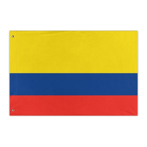 Colombia Flag 3x2 Ft Outdoor Double Sided Colombian Flags Country National Flag Banner Polyester Fabric with 2 Brass Grommets for Outside Indoor Decor