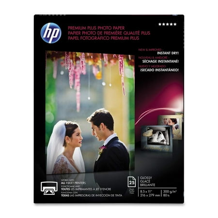 Hewlett Packard Hp 2000 Sheet HP Premium Plus Photo Paper, Glossy, A, 25 Sheets (CR670A), Use HP's best photo paper for prints that make you proud. HP Premium Plus Photo Paper.., By Hewlett Packard ()