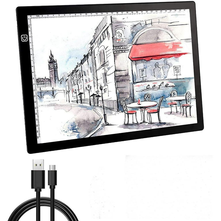A4 - LED Lightpad - LED Drawing Tablet - Diamond Painting Light