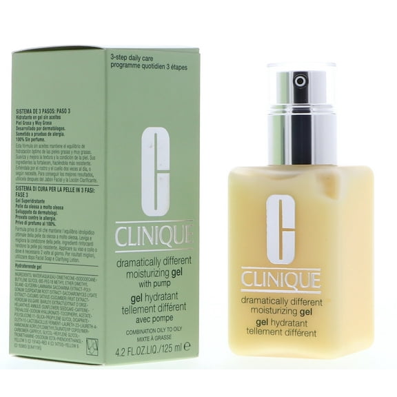 4.2oz Clinique - Dramatically Different Moisturizing Gel (Combination Oily To Oily With Pump) 1 Pack