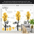 thumbnail image 3 of Kids Wallpaper Wall Mural - Cute Sloths, 3 of 5