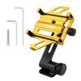 thumbnail image 3 of Soporte para teléfono de bicicleta Soporte ligero para teléfono de bicicleta para en bicicleta al aire libre Oro, 3 of 8