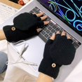 thumbnail image 2 of USB Heated Gloves for Women & Men Hand Warmer Gloves Winter Gloves with Temperature Adjustment Full & Half Hands Heated Fingerless Gloves, Washable Warm Laptop Gloves for Winter Gift, 2 of 5