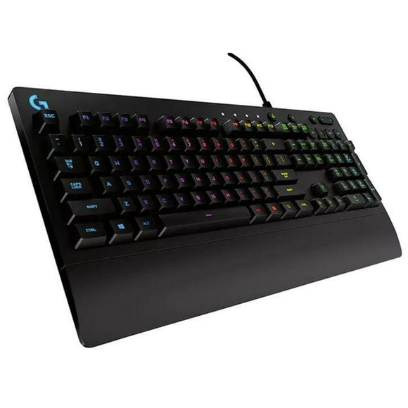 Logitech USB 2.0 G213 Prodigy Gaming Keyboard with 16.8 Million Lighting Colors (Renewed)