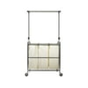 Seville Classics 3-Bag Laundry Sorter with Hanging Bar all ages