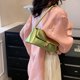 thumbnail image 5 of Bolso para Mujer Elegante Bolso Verano Con Solapa Brillante Bolso para Axila (verde Oliva), 5 of 9