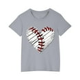 thumbnail image 2 of Toddler Kids Boys Girls Cotton T-shirt Fashion Cute Round Neck Print Tee Short Sleeve Top Beautiful Blouses And Tops Mesh Tops Poncho Tops, 2 of 5