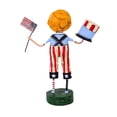 thumbnail image 2 of Lori Mitchell Land That I Love - One Figurine 5.5 Inch, Polyresin - American Flag Uncle Sam Hat 11146, 2 of 3