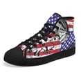 thumbnail image 6 of Bass Fishing America High Top Canvas Shoes Sneakers Black Size 13, 6 of 7