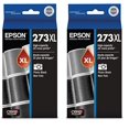 thumbnail image 1 of Cartucho de tinta Epson 273 Claria High Capacity Photo Black (T273XL120-S) x2, 1 of 4