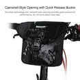 thumbnail image 4 of Bicycle Handlebar Bag Bike Handlebar Pouch Waterproof Front Bag with, 4 of 8