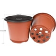 thumbnail image 2 of Plant Nursery Pot 6 In with Humidity Dome Soft Clear Plastic Gardening Flower Pot Growing Container Cup Flower Pot Small Starter Tray for Seedlings with Plant Labels, 2 of 8