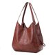 thumbnail image 4 of Bolso de mujer estilo moderno bolso de hombro de cuero suave de gran capacidad bolso cruzado de moda que combina con todo estilo bolso de mano para mujer, 4 of 6