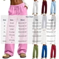thumbnail image 3 of Women's Wide Leg Sweatpants High Waisted Yoga Pants with Pockets, 3 of 8