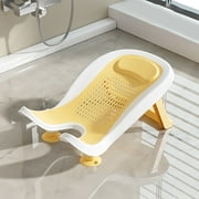 Xoxingysm Baby Bathtub Lying Shower Tray Yellow,Multifunctional Infant Lying Down Shower Basin for Home Use Counter Or Bathtubs Bathtub Shower Bed