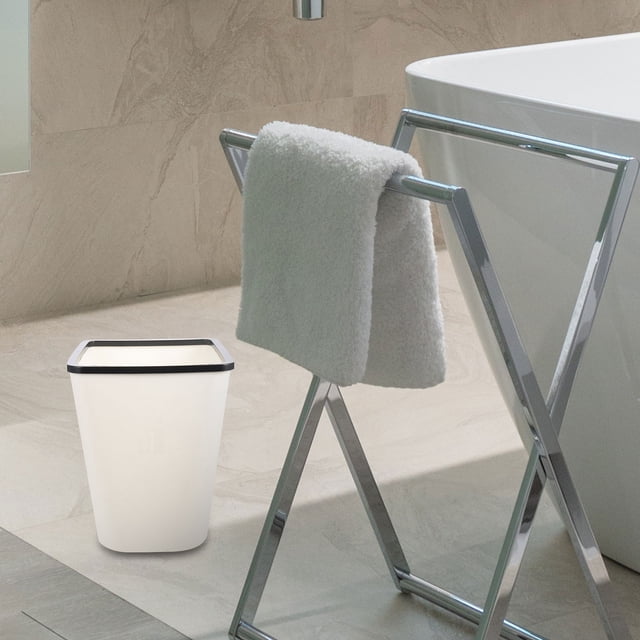 WASHWEPE Bote De Basura De Plástico Resistente Para Cocina Estudio Y