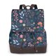thumbnail image 1 of Disketp Colorful Flowers Mochila de Cuero para Mujer, Bolso de Espalda Antirrobo con Estilo para Viaje, Trabajo y Uso Diario, 1 of 4