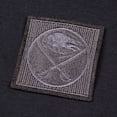 thumbnail image 4 of Men's Levelwear Black Buffalo Sabres Luxe Signature Heirloom Tri-Blend Pullover Hoodie, 4 of 4