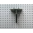 thumbnail image 3 of Triton Products 5-3/4 inch Double Rod Steel Pegboard Hook, 80-Degree Bend, 10pk, 3 of 11