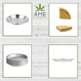 thumbnail image 4 of AME D'ESSENCE (1PC-12) Aluminum Pie Pan Commercial Grade Round Pie Plate Size 12" x 1mm Thick, 4 of 7
