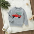 thumbnail image 4 of Okbabeha Toddler Baby Ugly Sweater Girl Boy Christmas Sweater Pullover Sweatshirt Warm Long Sleeve Sweater Top, 4 of 7