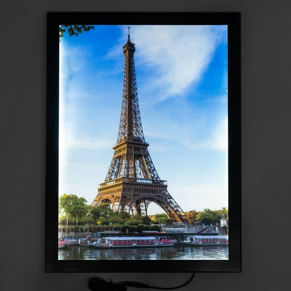 Led Movie Poster Frame Photo Frame LED Light Box Display Sign Holder, Wall Mounting, Magnetic, for Movie Poster Advertising Display, Promotions, Retail Stores, Restaurants