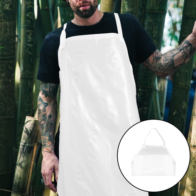 unbranded 4Ud Delantales Para Cocina Impermeables Y Ajustables Protectores Contra Y Aceite
