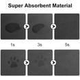 thumbnail image 6 of Kitchen Sink Splash Guard Faucet Mat -1 PC Super Absorbent Fast Drying Mat Sink Gadgets-Splash Guard Behind Faucet Drip Catcher for Kitchen, Bathroom,Sink Mat, Dish Drying Mat, Bathroom(23.5" X 5.5" ), 6 of 6