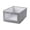 Gray, variant on TUOBARR Foldable Closet Storage Box , Clothes Storage Basket Storage Box Misceaneous Clothes Pants Storage Artifact, Toy Storage Box