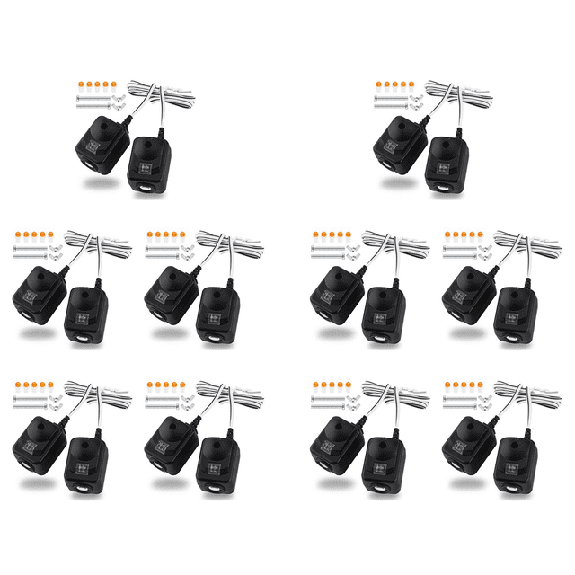 20X Kit de Repuesto de Sensor de Seguridad para Puerta de Garaje 820CB para G801CB-P/801CB/041-0136 para