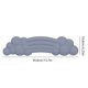 thumbnail image 3 of Almohadilla para reposamuñecas con teclado en forma de nube, almohadilla para reposamuñecas para aliviar el dolor para PC (gris), 3 of 5