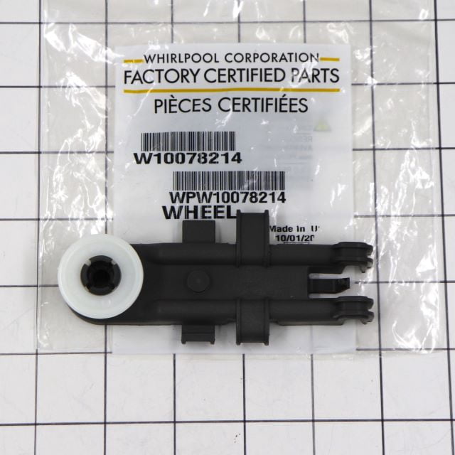 Genuine Whirlpool WPW10078214 Dishrack Roller