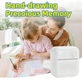 thumbnail image 4 of Portable Mini Printer Photo Pocket Printer,Bluetooth Smart Inkless Thermal Printer, 4 of 8