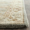 thumbnail image 4 of SAFAVIEH Antiquity Lorraine Oriental Wool Area Rug, Grey Blue/Beige, 10' x 10' Square, 4 of 11