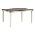 thumbnail image 2 of Intercon Furniture Glennwood Farmhouse Wood Dining Table in White/Charcoal, 2 of 4