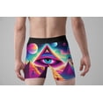 thumbnail image 5 of Pyramid Underwear Adult Bizarre Colorful Panting Style Boxer Briefs For Men, 5 of 5