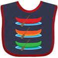 thumbnail image 3 of Inktastic Canoe Boating Canoeing Boys or Girls Baby Bib, 3 of 4