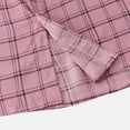 thumbnail image 6 of MRULIC mens shirts Male Casual Summer Top Shirt Hawaii Button Print Shirt Short Sleeve Turn Down Collar Shirt Fashion Shirt Men Shirts Pink + M, 6 of 6