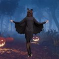 thumbnail image 6 of Women's Casual Dress Halloween Black Witch Hooded Outfit for Parties and Celebrations, 6 of 6