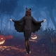 thumbnail image 4 of Disfraces de Halloween para mujer, disfraz de bruja murciélago negra sexy, vestido de cosplay con capucha y mangas de murciélago, disfraz de Halloween para mujer, 4 of 4