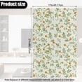 thumbnail image 6 of TSOVTHRID Floral Pale Green Print PU Leather Headrest Cover Non Slip Sofa Headrest Protector for Recline Chair Head Rest Slipcover with Adhesive Backed Hook and Loop,17x27in, 1 Piece, 6 of 7