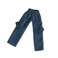 thumbnail image 4 of Figura de acción 1/12, ropa, disfraz, accesorio, decoración de cumpleaños, mini moda compacta Pantalones azul grisáceo, 4 of 9
