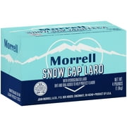 John Morrell Snow Cap Lard, 4 lb