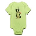 thumbnail image 1 of CafePress - Boston Terrier Rose Infant Bodysuit - Baby Light Bodysuit, 1 of 1