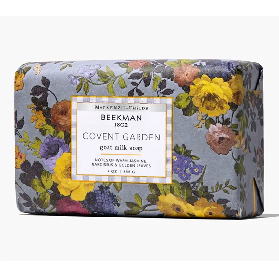 Beekman 1802 Covent Garden Goat Milk Soap Bar 9 oz Moisturizing Bath Soap