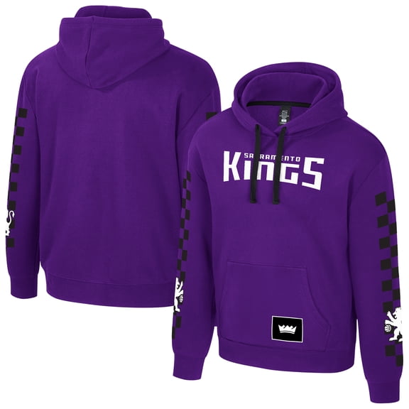 Unisex Stadium Essentials Purple Sacramento Kings City Star Hoodie