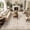 1-Beige, variant on FelixKing 8'x10' Area Rug Vintage Washable Non-Slip Traditional Distressed Classic Oriental Medallion Floor Carpet for Living Room Bedroom, Beige