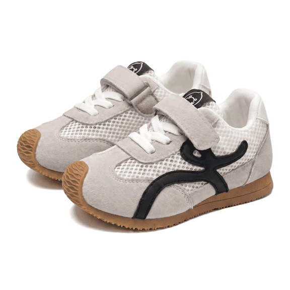 Kids Breathable Mesh Retro Sneakers, Lightweight Running Athletic Shoes for Toddlers & Little Kids